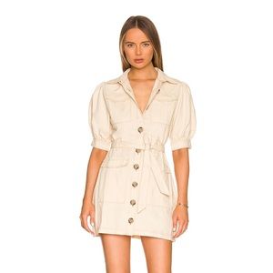 Revolve MINKPINK button up dress